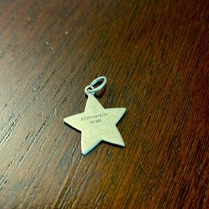 Sterling Silver Original Tiffany&Co Star Pendant